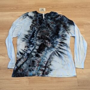 New Tiedye Unisex Long Sleeve Shirt
